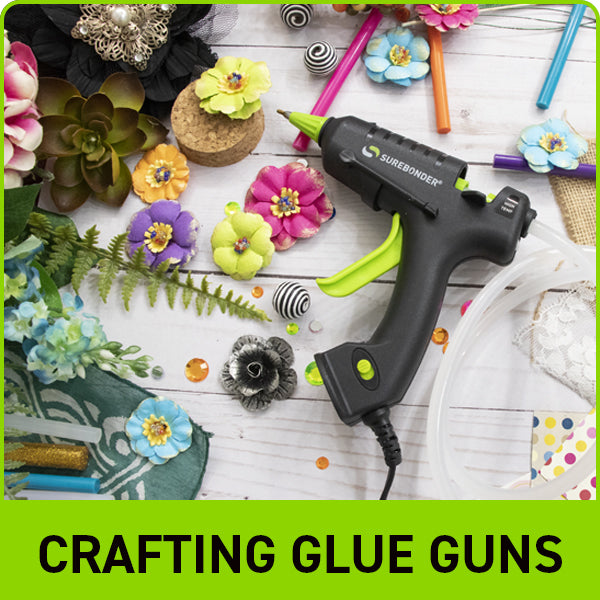 Crafters Creativity Kit, Hot Glue Gun, Surebonder H-195F Detail Tip Gl