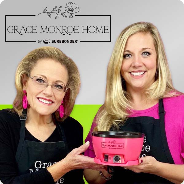 Grace Monroe Home Special Edition Adjustable Temperature Glue Skillet with  Stir Sticks