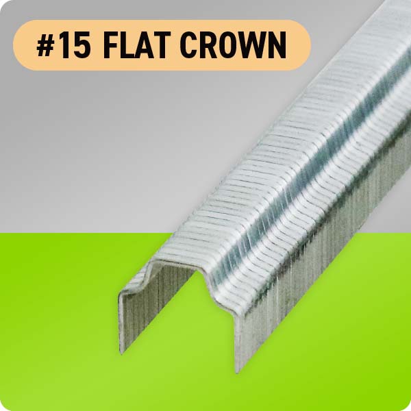 Shop a variety of sizes for #15 Flat Crown Staples