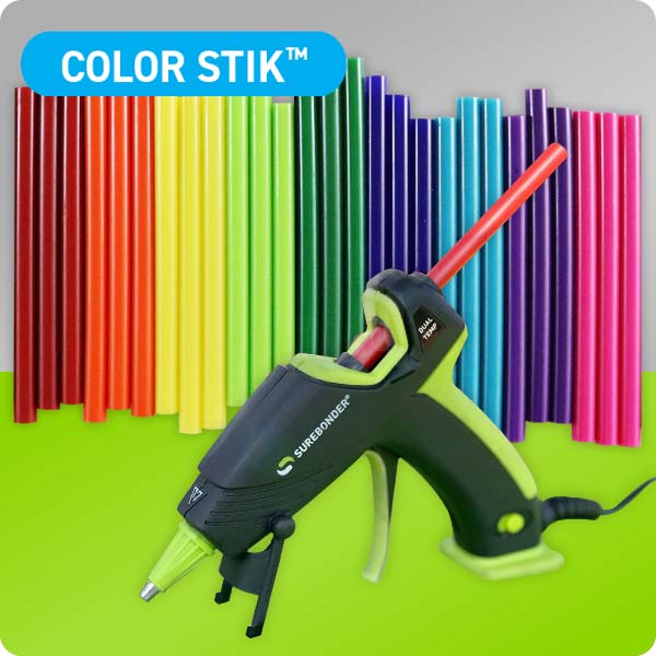 Colored Hot Glue Sticks