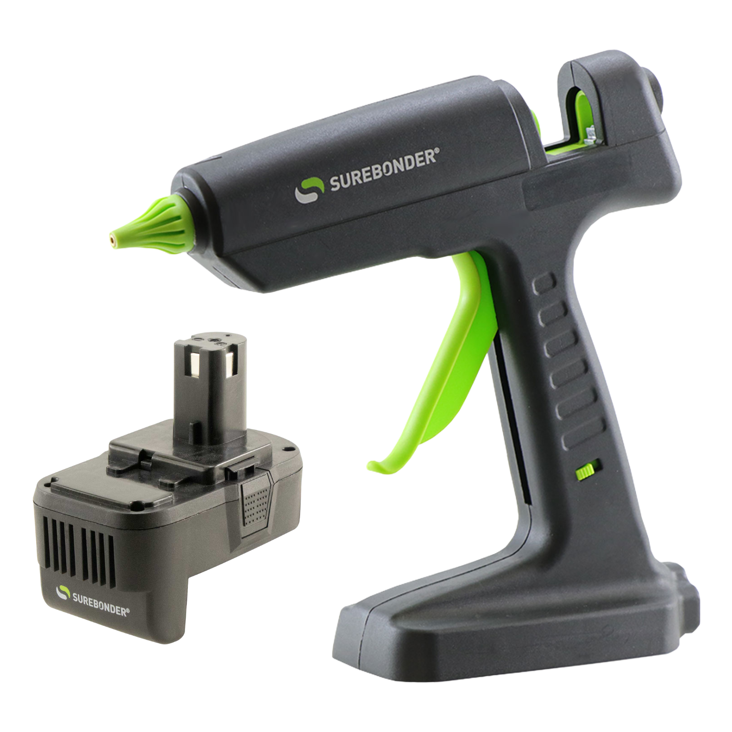 HYBRID-120 120W High Temperature Full Size 18V Cordless/Corded Glue Gun | Milwaukee® Version