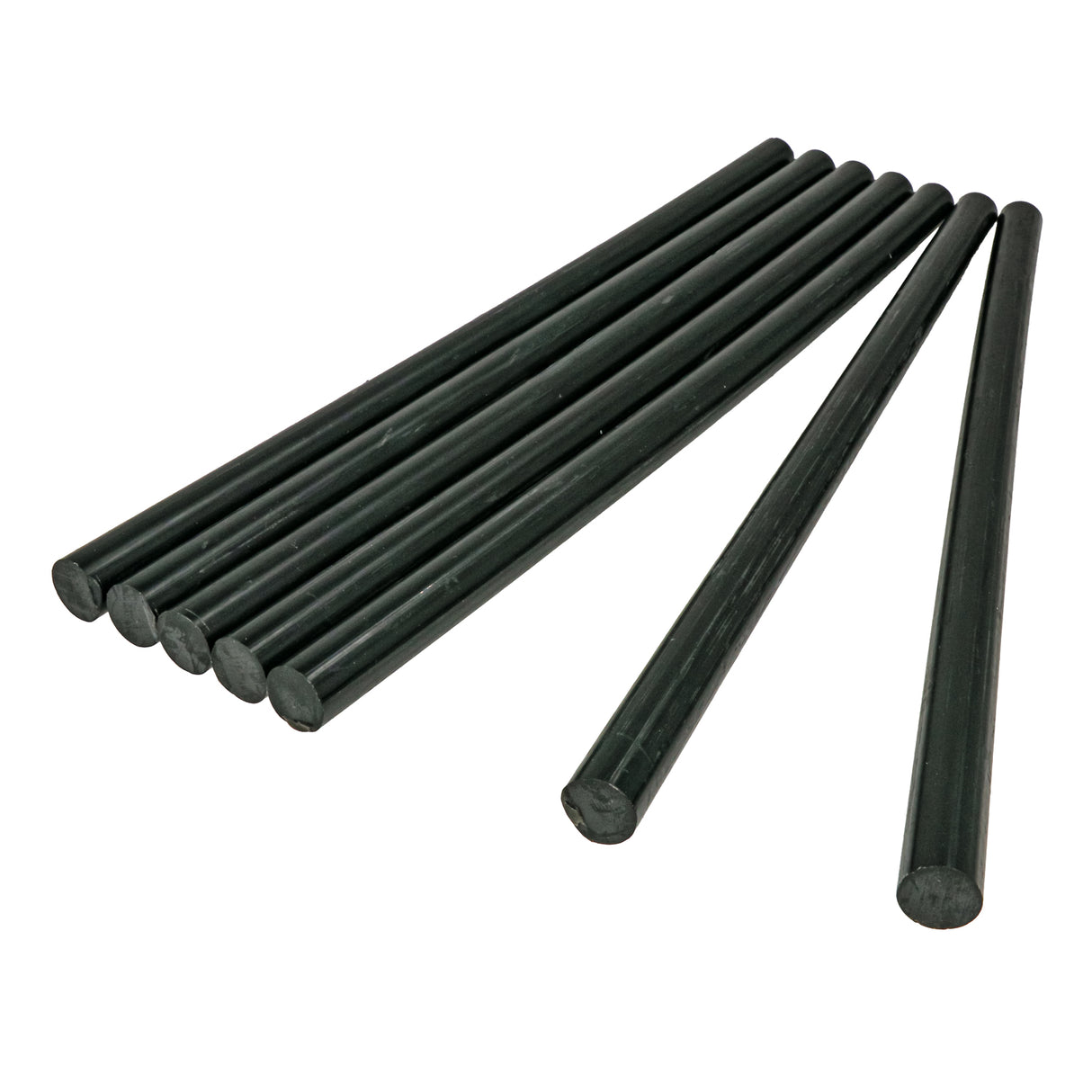 4588R510BLACK Full Size 10" Polyamide High Strength Black Glue Stick - 5 lb Box - Surebonder