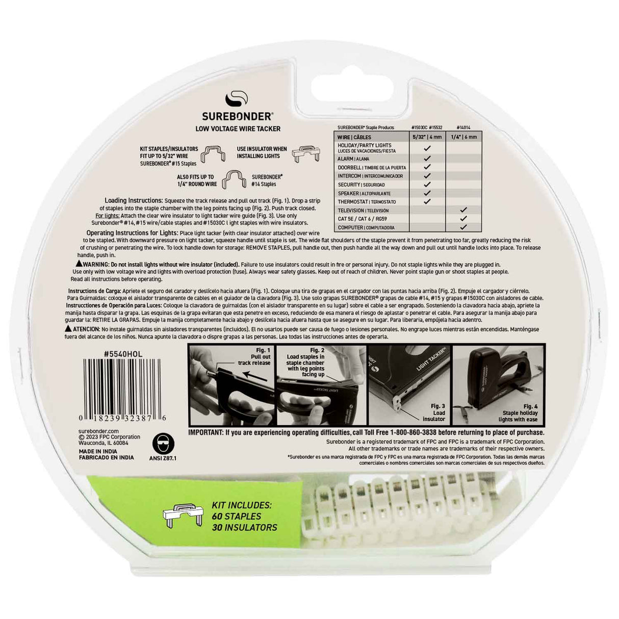 Holiday Light Tacker Staple Gun | 5540HOL