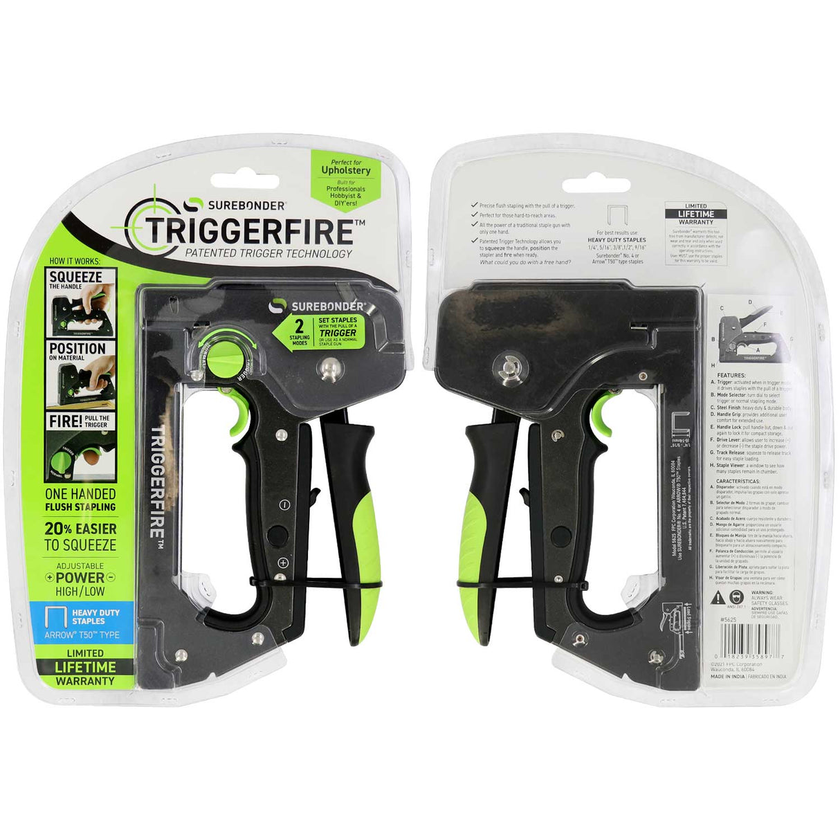 TRIGGERFIRE Staple Gun Kit (5625KIT) - Surebonder