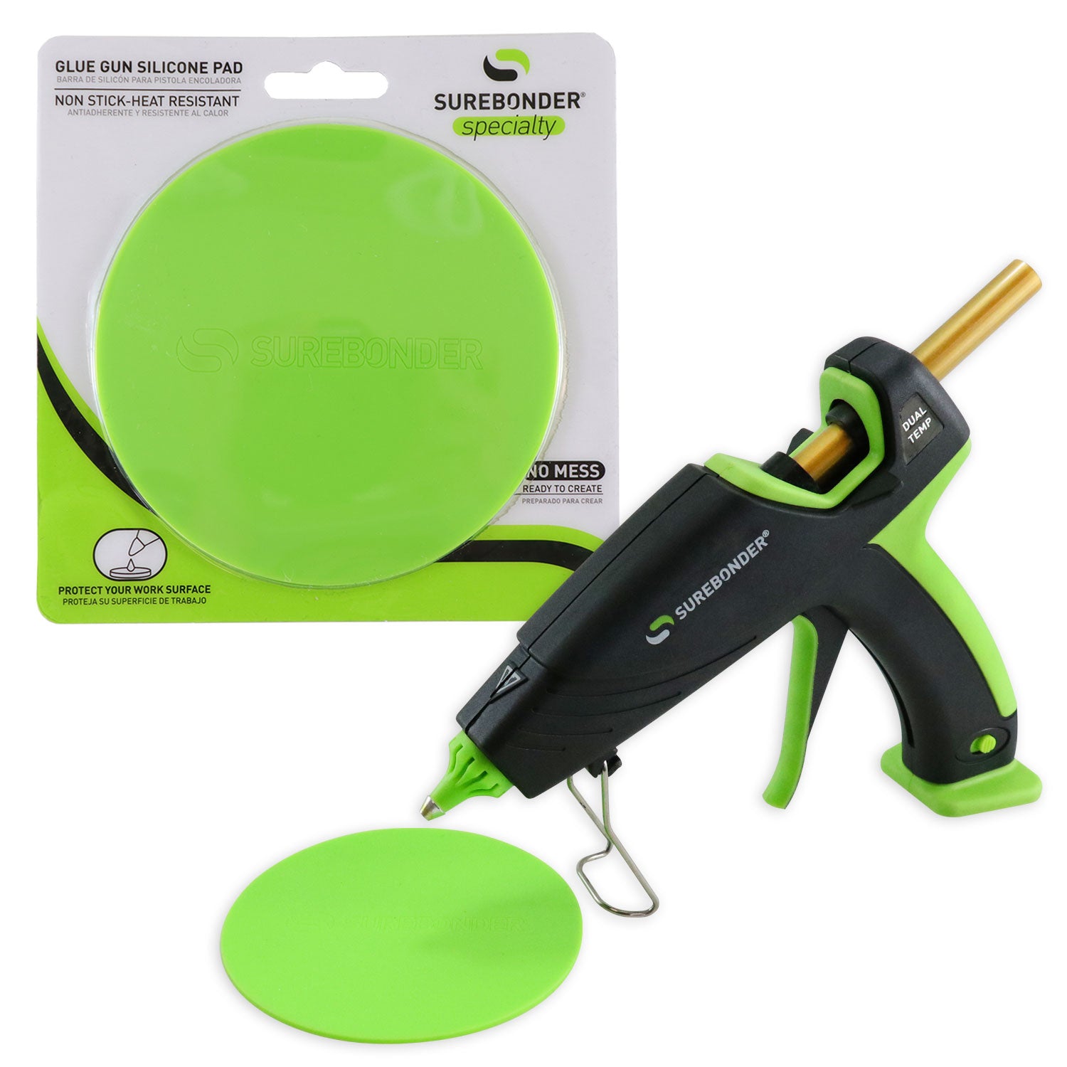 Round Silicone Glue Pad - 4" Diameter (6104) - Surebonder