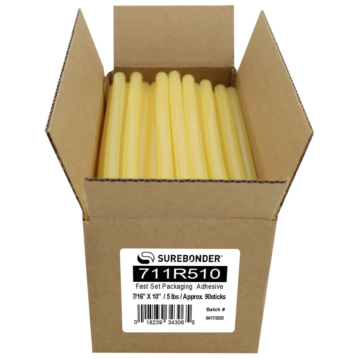 Surebonder 711r510 Packaging Glue Sticks 10 in. - Amber