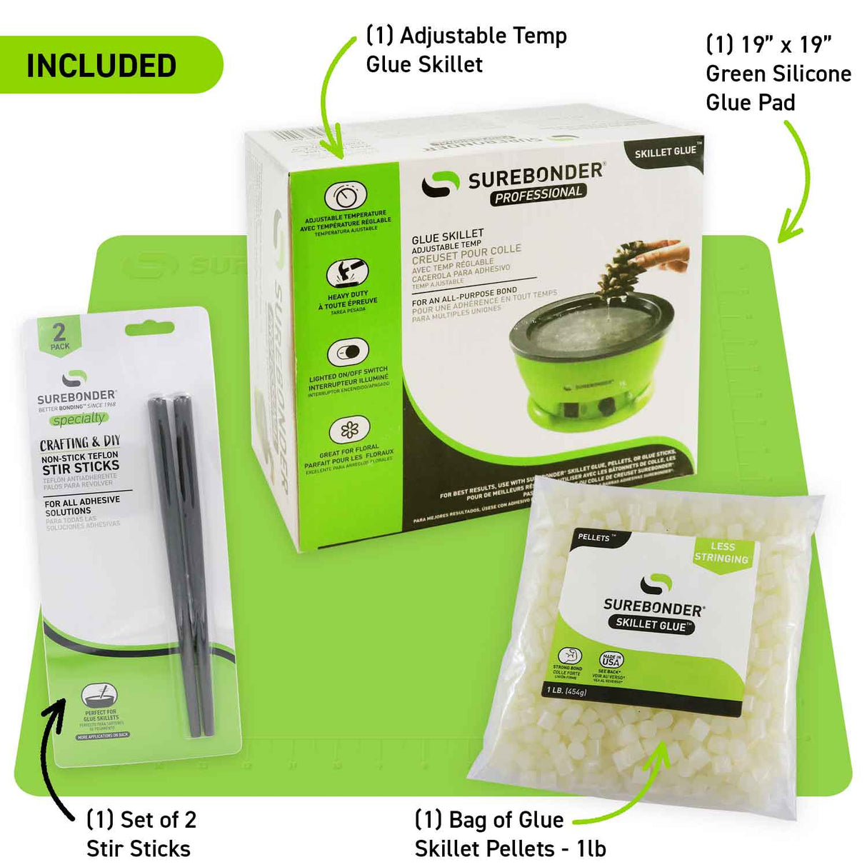 Glue Skillet Craft Bundle - Surebonder