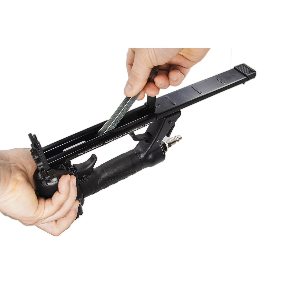 Pneumatic Heavy Duty T50 Type Narrow Crown Stapler Kit