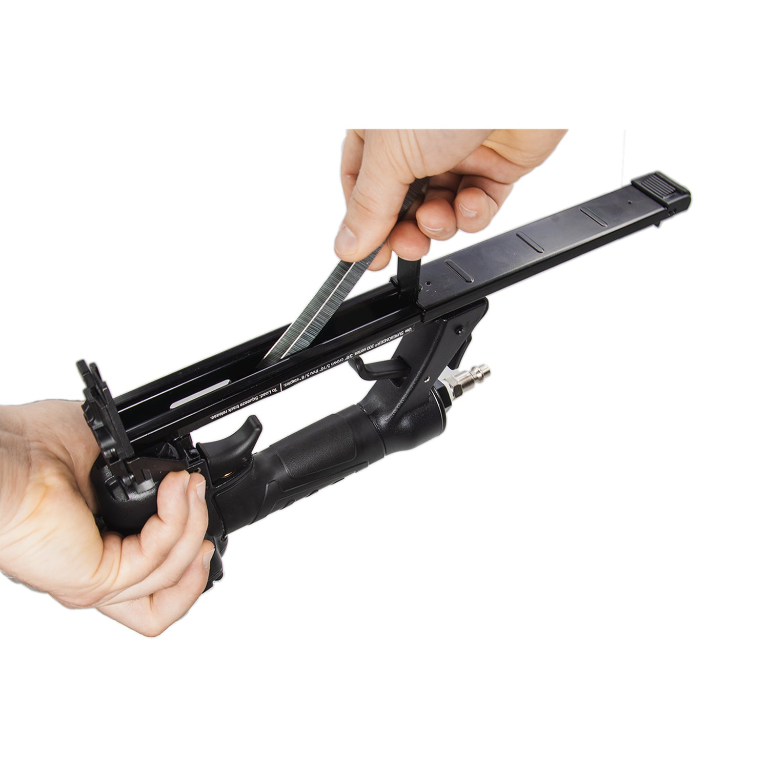 Pneumatic Heavy Duty T50 Type Narrow Crown Stapler Kit