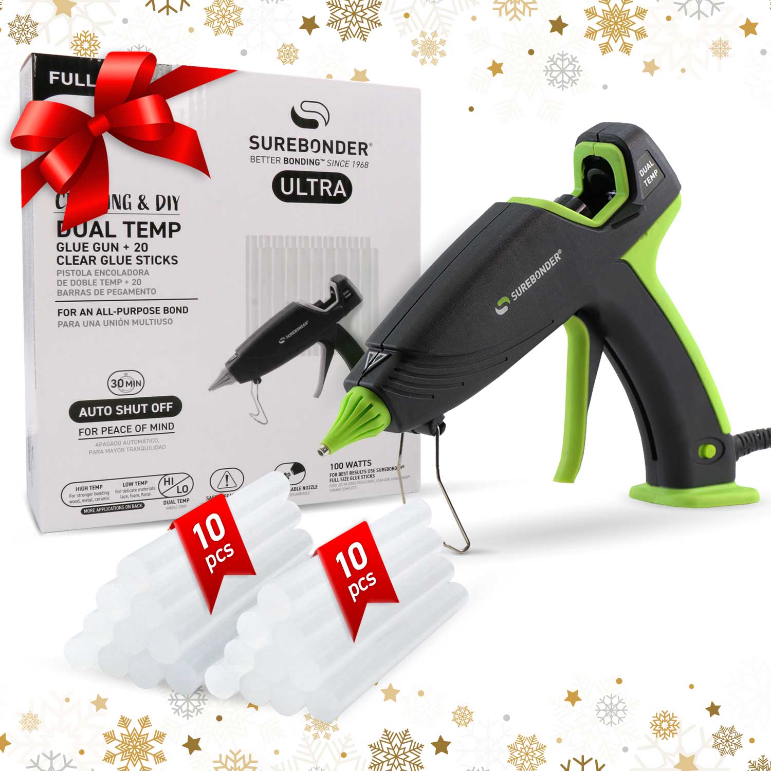 Full Size Ultra Series 100 Watt Dual Temperature Auto Shut-Off