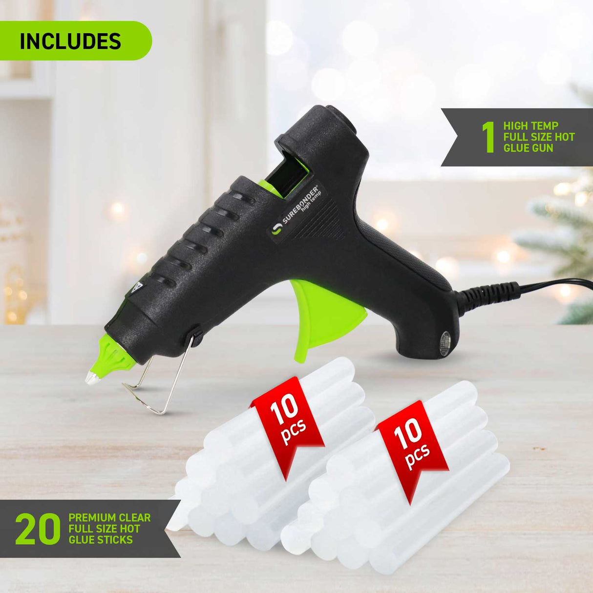 H-270 40W High Temperature Full Size Glue Gun Kit
