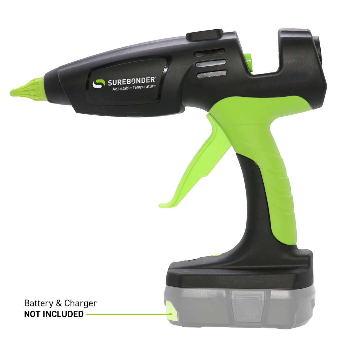 PRO2-200 200W Adjustable Temperature Full Size 18V Cordless Hot Glue Gun