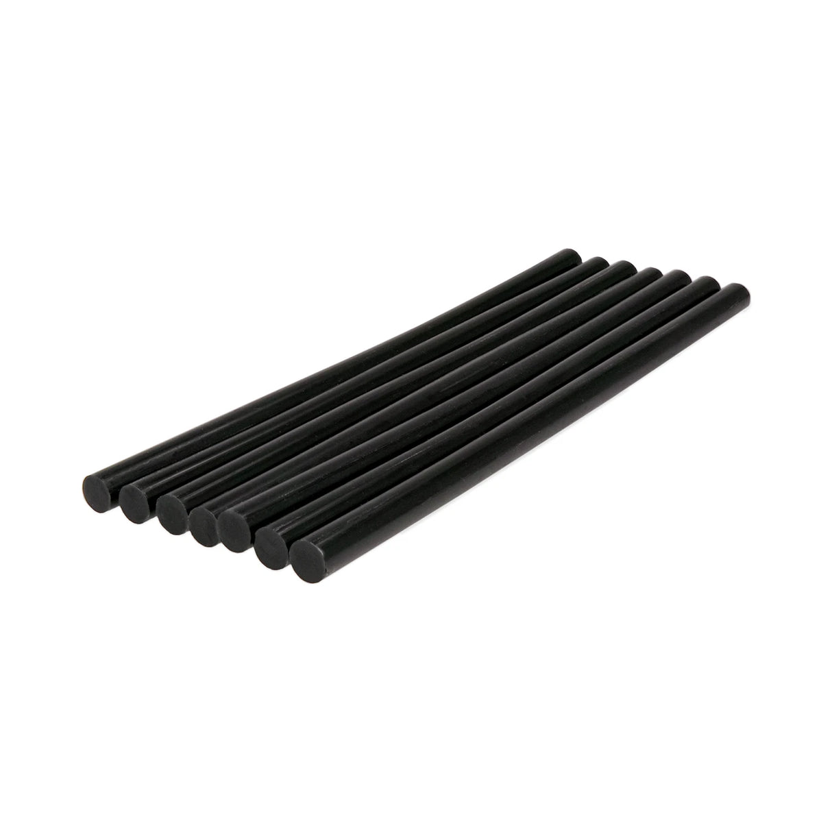 739R510BLACK High Strength Wood Hot Melt Black Glue Sticks - 7/16" x 10" | 5 Lb Box