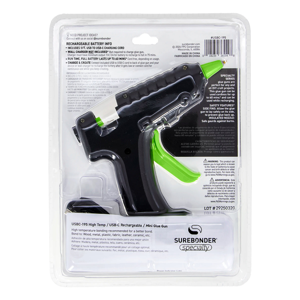 Dash Mini Size Cordless High Temperature Hot Glue Gun