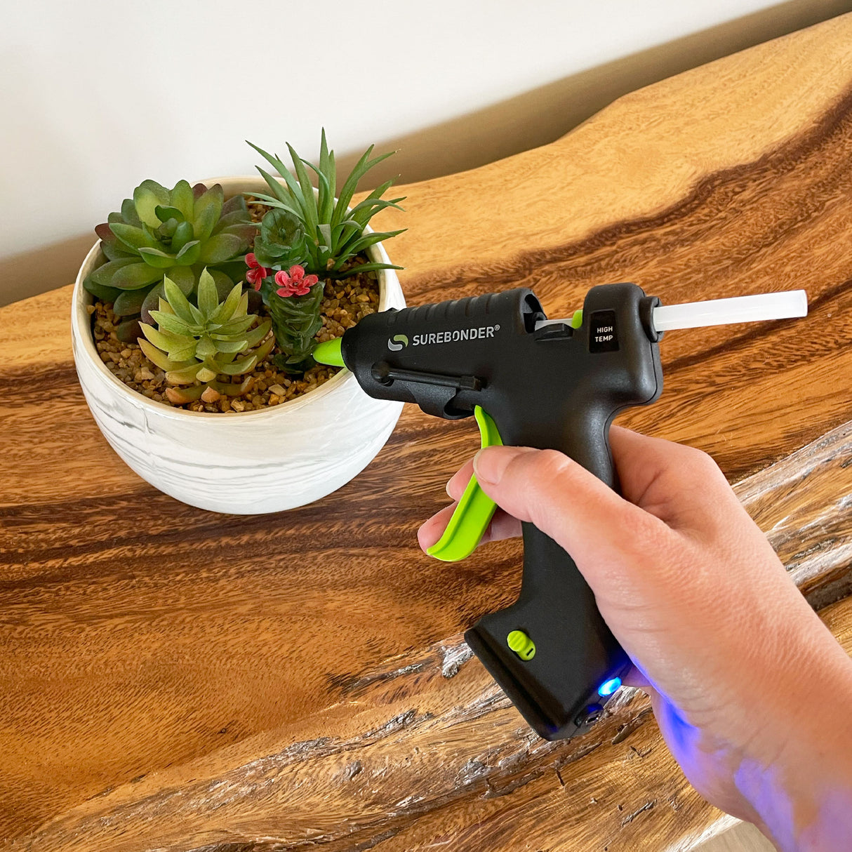 Dash Mini Size Cordless High Temperature Hot Glue Gun