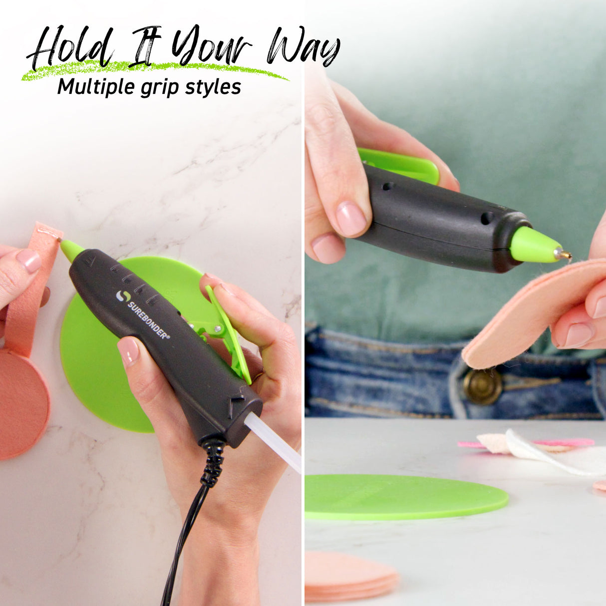 GP-100F 10W High Temperature Mini Size Detail Tip Hot Glue Pen