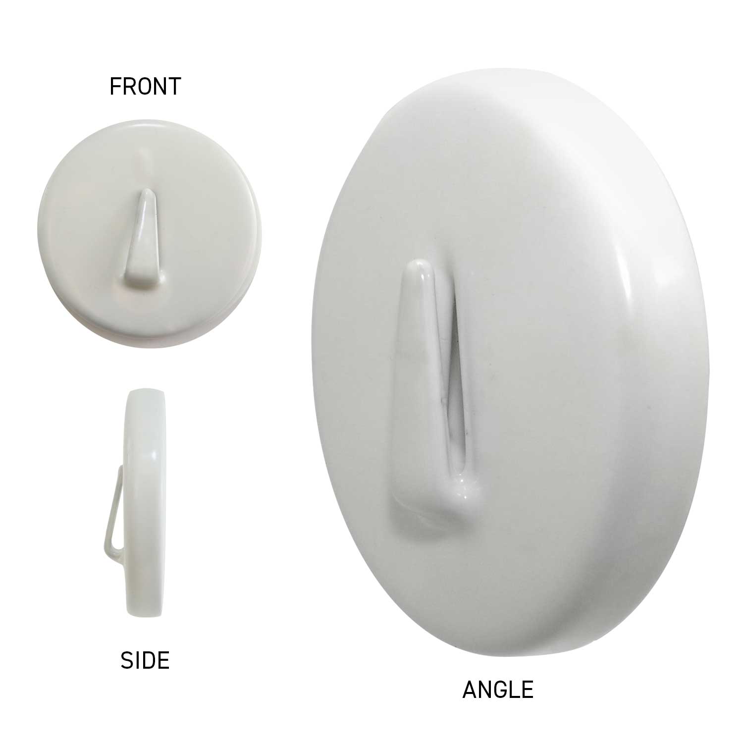 F-901 Magnetic Wreath Hanger - 2-1/2" Diameter - Holds up to 8 lbs. - Surebonder