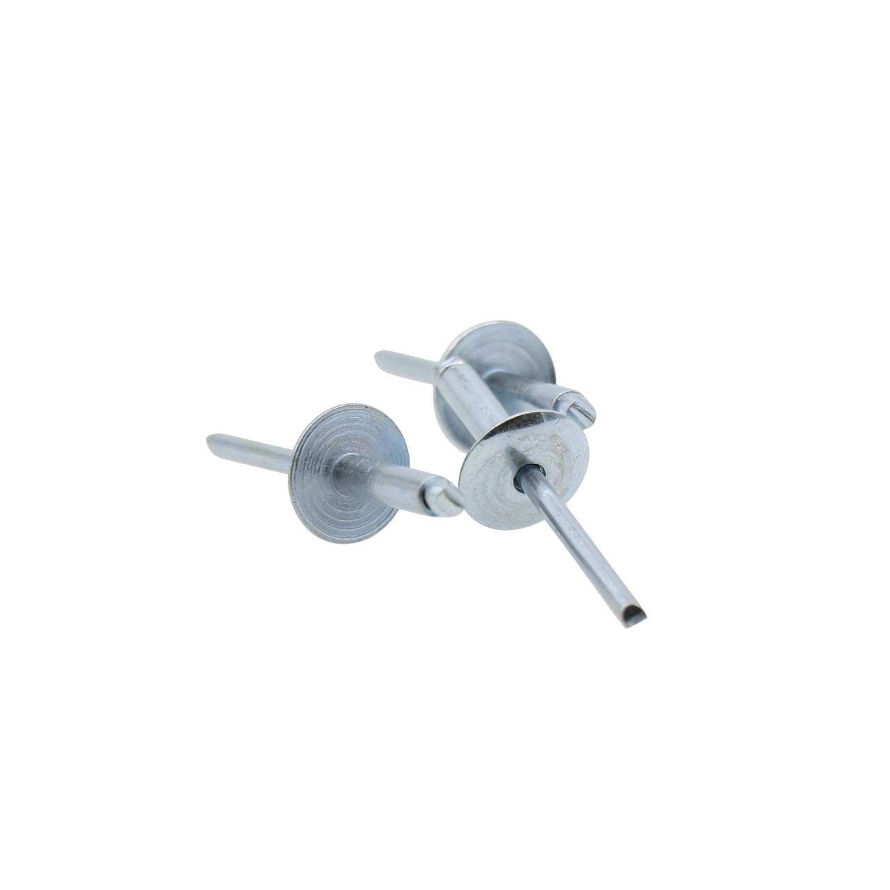 FPC68SLF-25 Large Flange Short Steel Rivets - 3/16" Diameter, 1/2" Grip - 25 Count - Surebonder