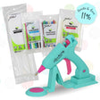 Lynn Lilly Edition Cordless/Corded Detail Tip Mini Glue Gun Kit