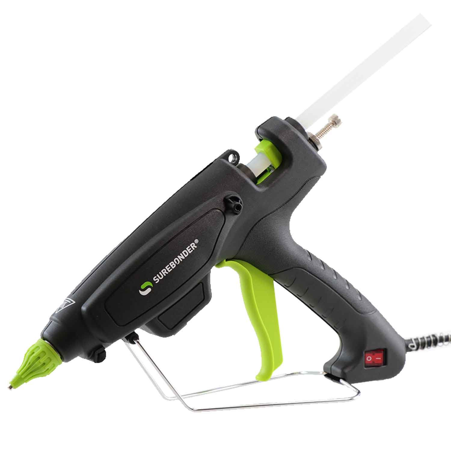 PRO2-220 220 Watt Adjustable Temperature Professional Heavy Duty Hot Melt Glue Gun - Uses full size, 7/16" sticks - Surebonder