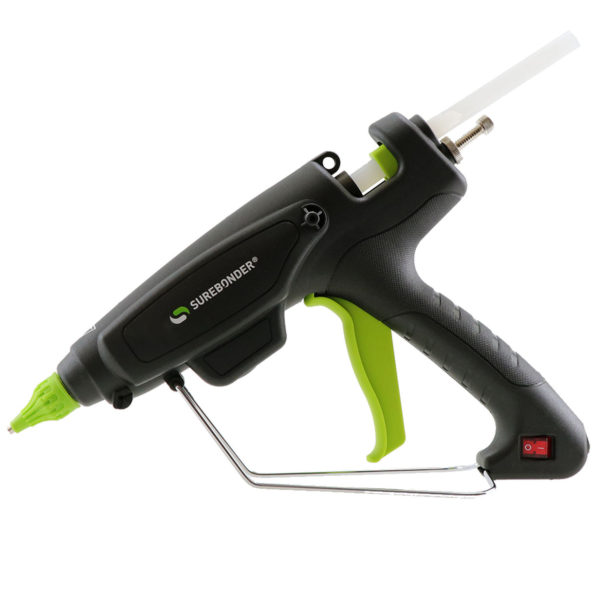 PRO2-220HT 220 Watt High Temperature Professional Heavy Duty Hot Melt Glue Gun - Uses full size, 7/16" glue sticks - Surebonder