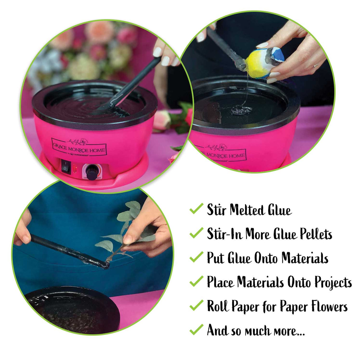 Non-Stick Black Teflon Stir Sticks - 2 Pack