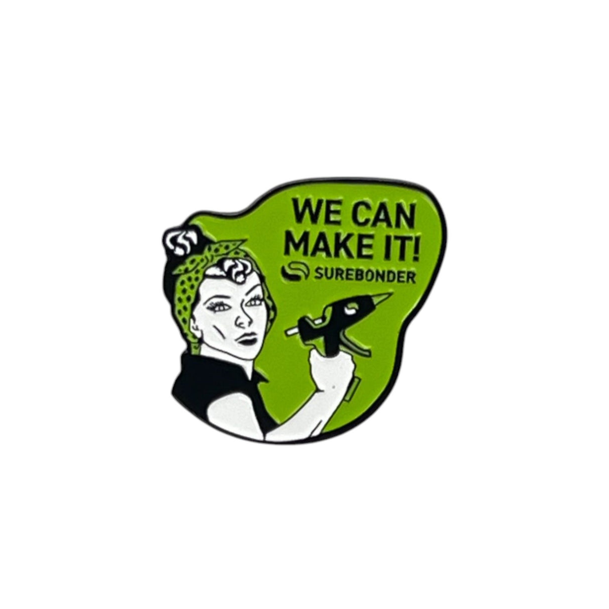 We Can Make It! Enamel Pin