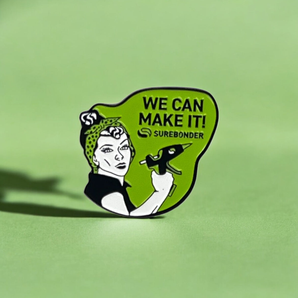 We Can Make It! Enamel Pin
