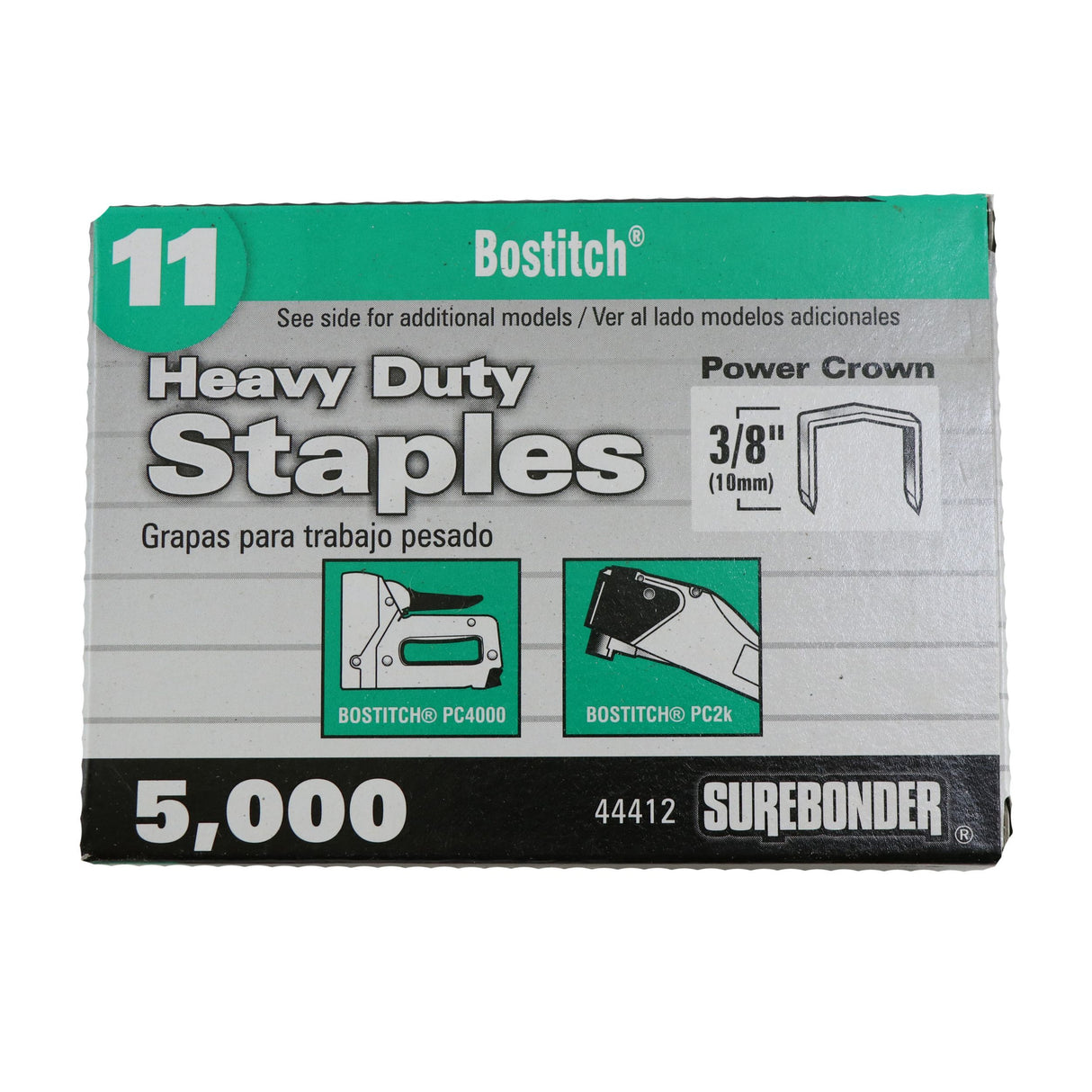 #11 Power Crown Staples - 3/8" - 5000 ct.