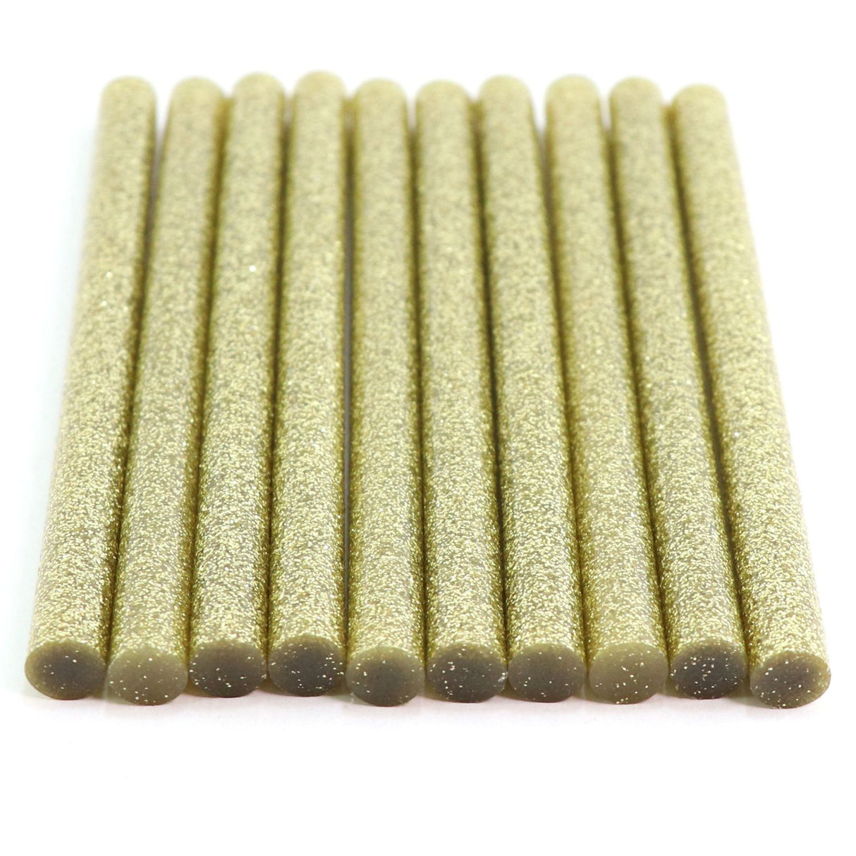 725M4GGOLD Mini Size 4" Gold Color Glitter Hot Glue Stick - 25 lb Box - Surebonder
