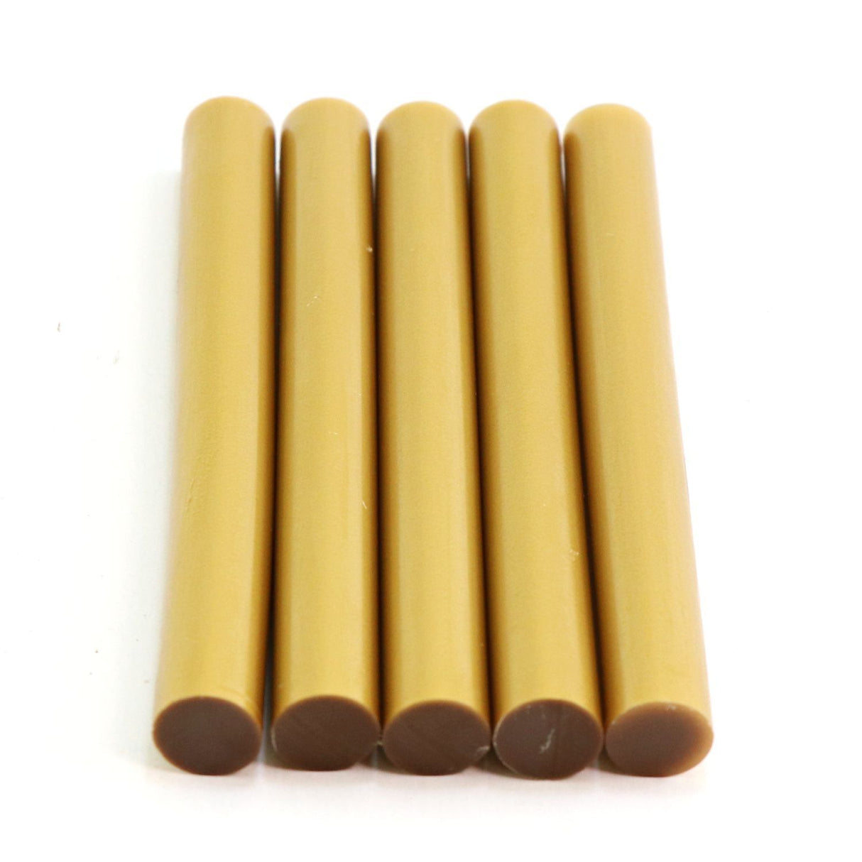 725R54MGOLD Full Size 4" Gold Color Hot Glue Stick - 5 lb Box - Surebonder