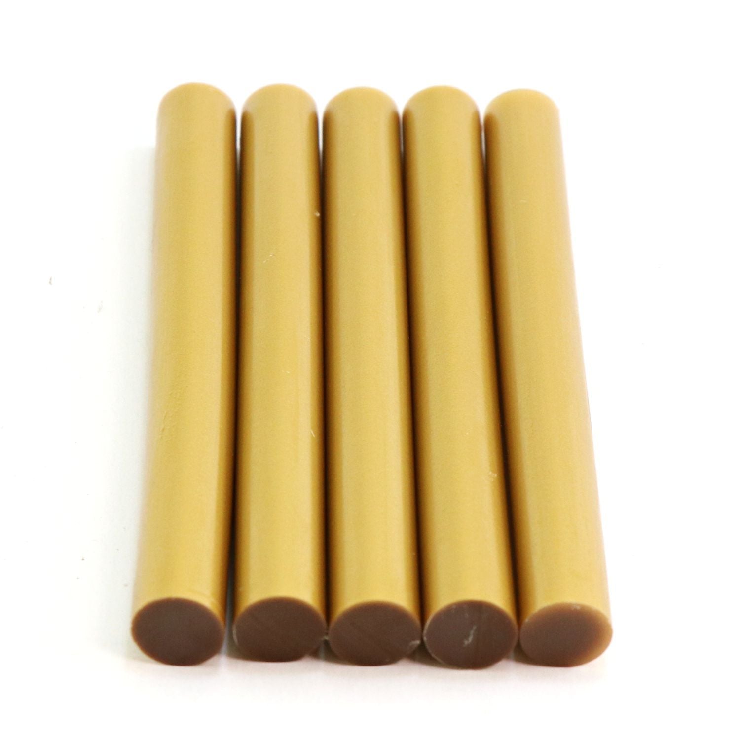 725R54MGOLD Full Size 4" Gold Color Hot Glue Stick - 5 lb Box - Surebonder