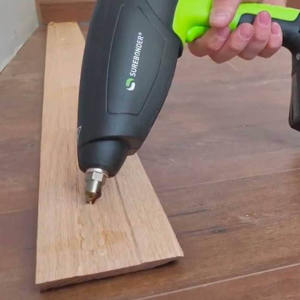 Construction Grade Adhesive Hot Melt Glue Sticks, Full Size 10" Length - 3 Minute Working Time (CG-3R10T) - Surebonder