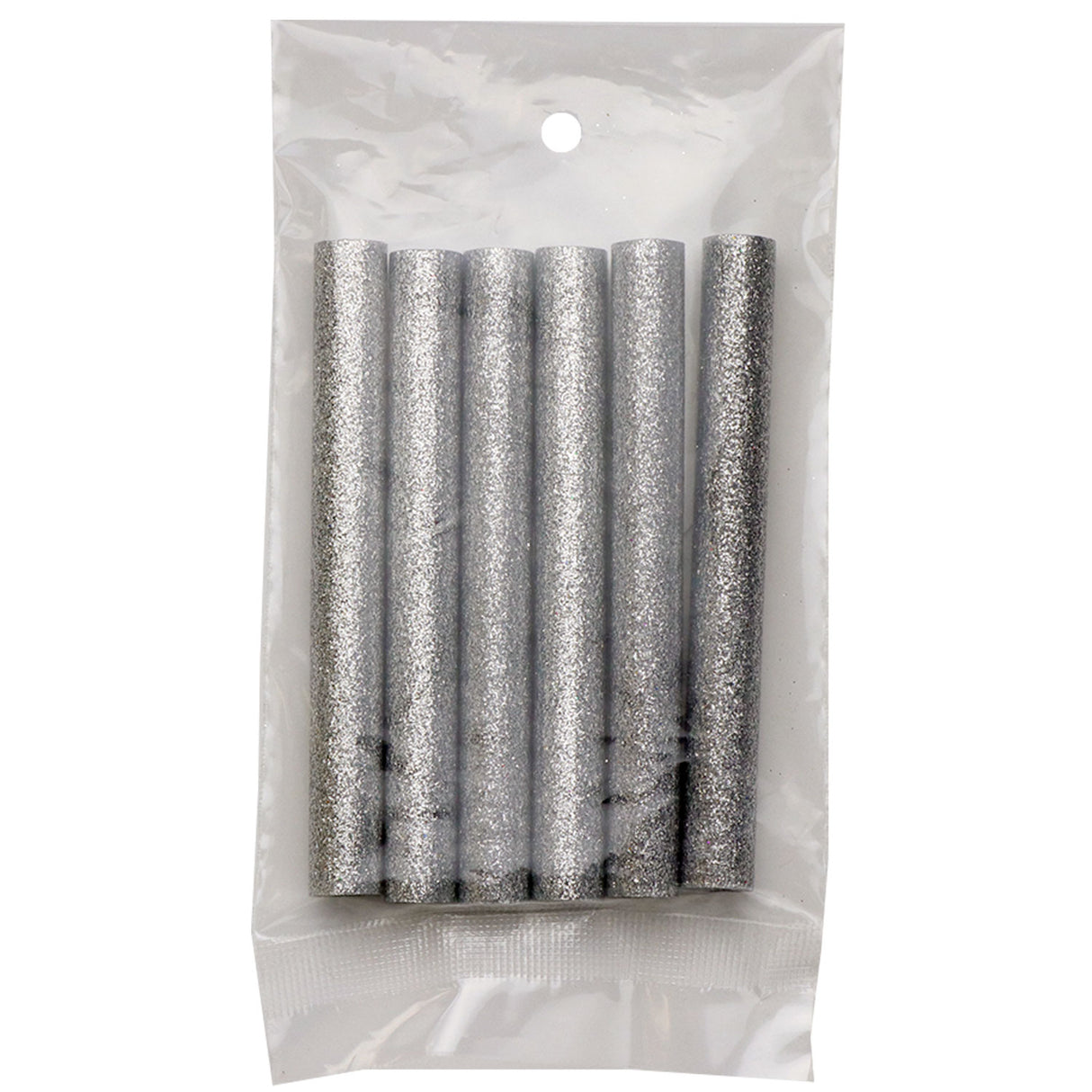Silver Glitter Hot Glue Sticks Full Size - Surebonder