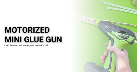 Craft Smarter, Not Harder with the Surebonder Motorized Mini Hot Glue Gun