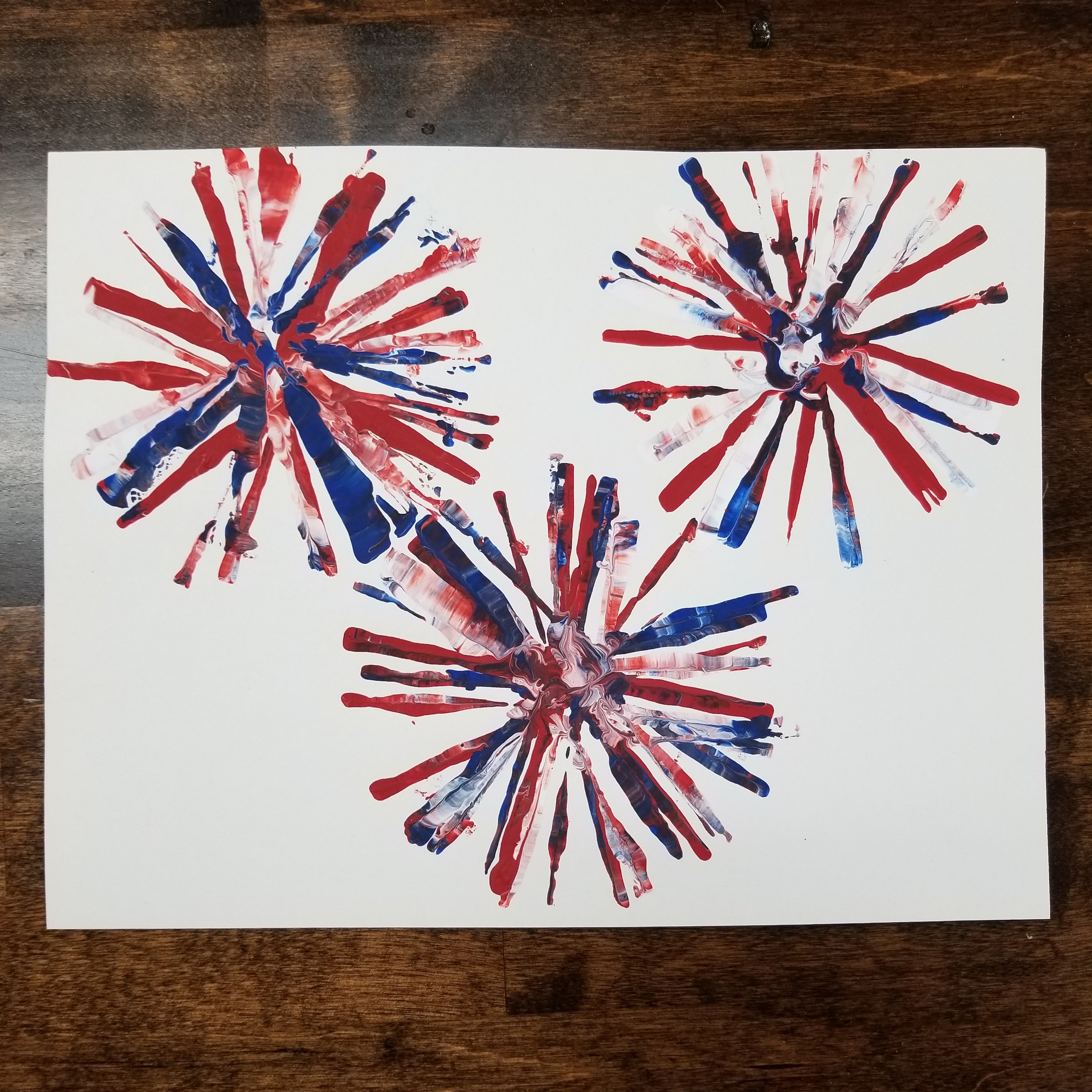 Crafts With Kids: How To Make a DIY Firework Painting – Surebonder
