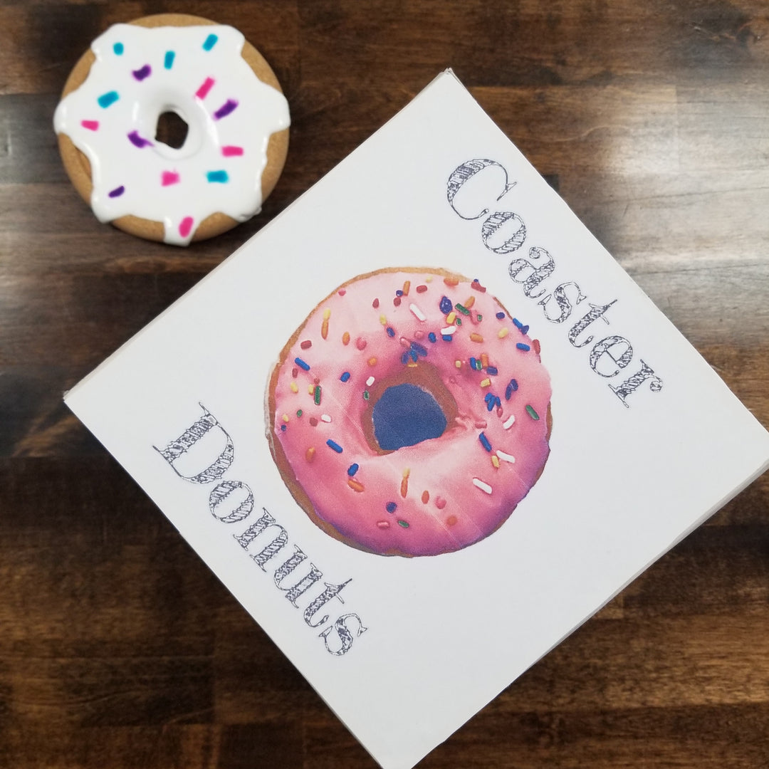How to Make Donut Coasters