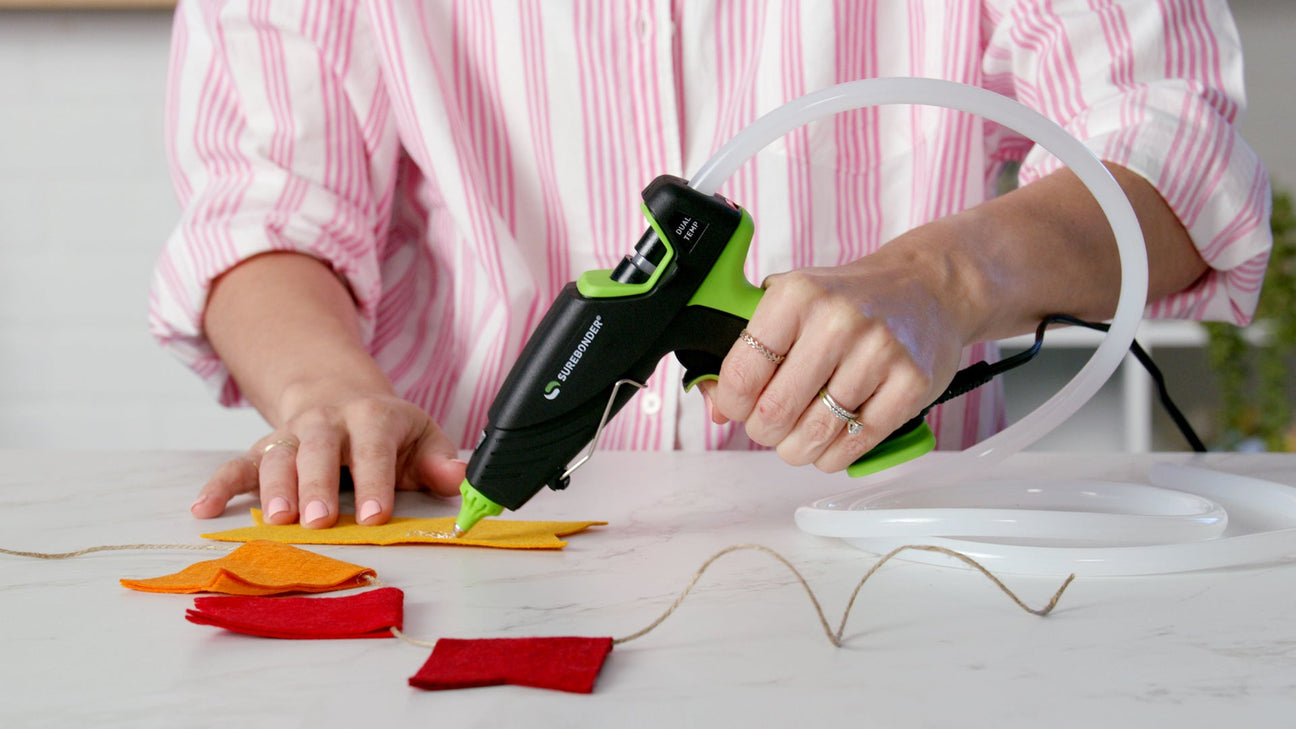 Hot Glue for Fabric, Leather & Vinyl