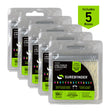 15030C Holiday Light Staples and Insulators - 60 Staples and 30 Insulators, 5 Pack