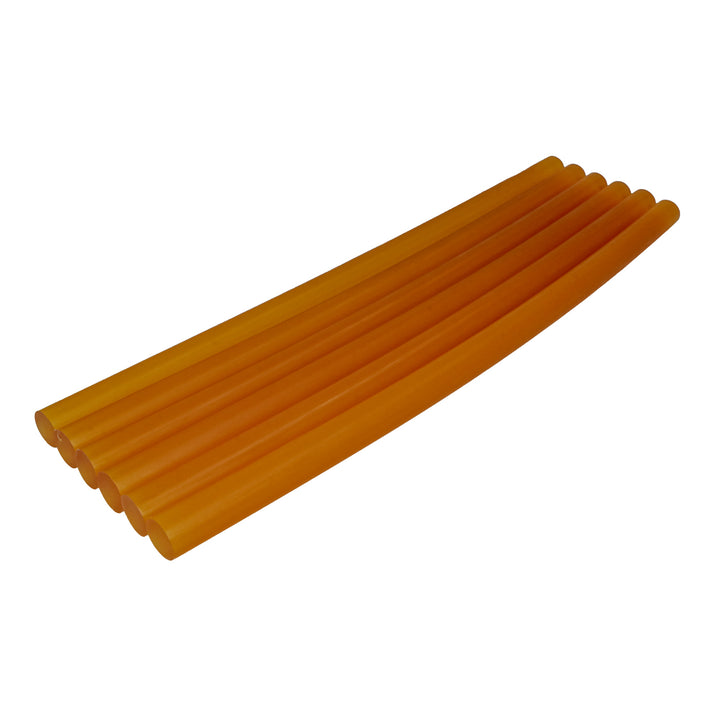 4588R510 Full Size 10" Polyamide High Strength Amber Glue Stick - 5 lb Box - Surebonder