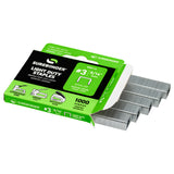 5/16" Light Duty Narrow Crown Staples - 1000 Count | #3 Series