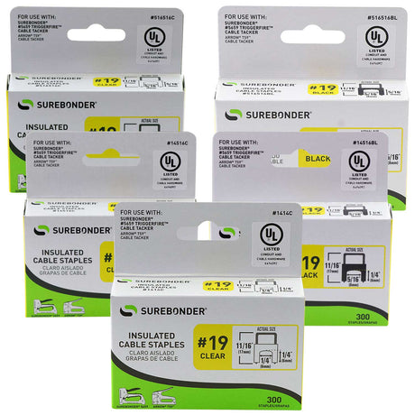 TRIGGERFIRE Heavy Duty Cable Tacker Staple Gun Kit | 5659KIT