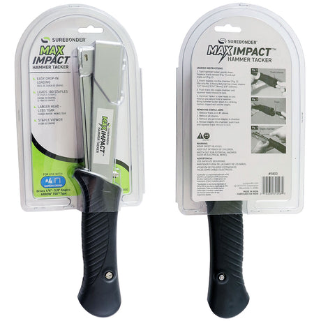 Max Impact Hammer Tacker Staple Gun (5800) - Surebonder