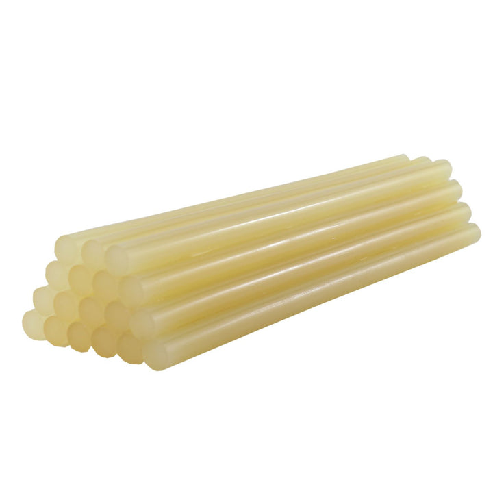 601R10 Low Melt Packaging Glue Sticks - 7/16" x 10" | 25 lb Box