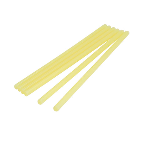701R10 Fast Set Packaging Hot Melt Glue Sticks - 7/16" x 10" | 25 lb box