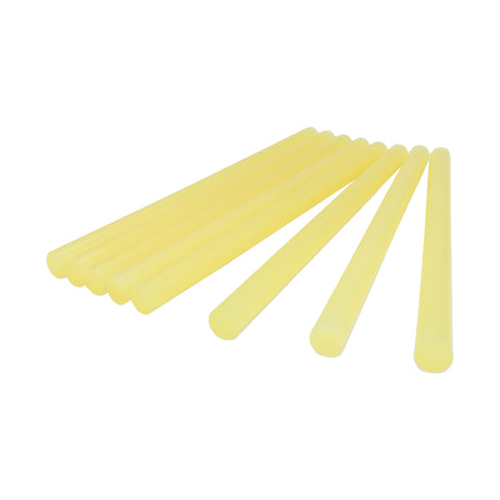 703R10 Full Size 10" Very Fast Set Hot Glue Sticks - 7/16" x 10" | 25 lb box