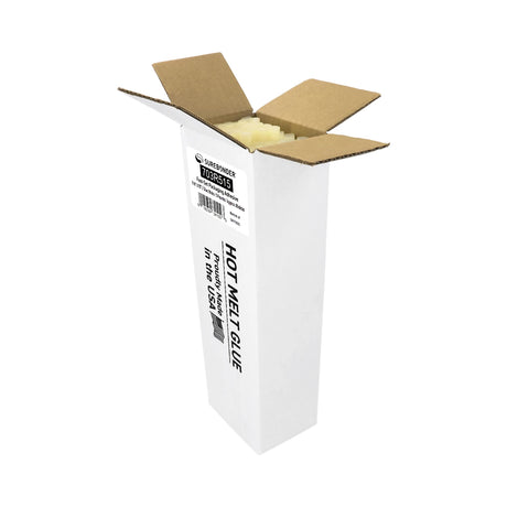 703R515 Very Fast Set Packaging Hot Melt Glue Sticks - 7/16" x 15" | 5 lb box