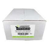 739R10CBlack High Strength Wood Hot Melt Glue Sticks - 7/16" x 10" | 25 Lb Box - Surebonder
