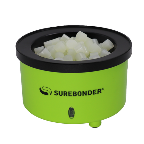 Electric Hot Glue Skillet, 3" Diameter (806) - Surebonder