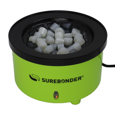 Electric Hot Glue Skillet, 3" Diameter (806) - Surebonder